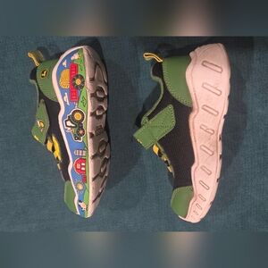 John Deere Sketchers Tractor Farm Toddler Shoes